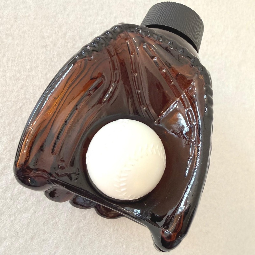 Avon Wild Country‎ Aftershave Bottle Baseball Glove 5 oz 2002 Collectible